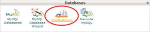 ویرایش فایل دیتابیس جوملا راهنمای کار با php my admin